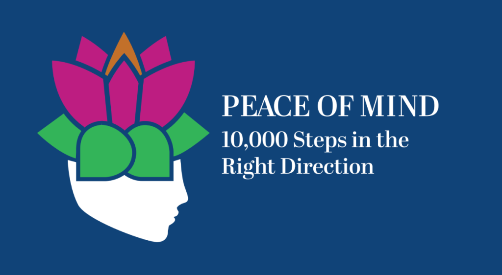 Peace of Mind Walk 2026 Logo