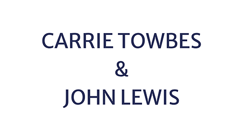 carrie-towbes-and-john-lewis Carrie Towbes y John Lewis