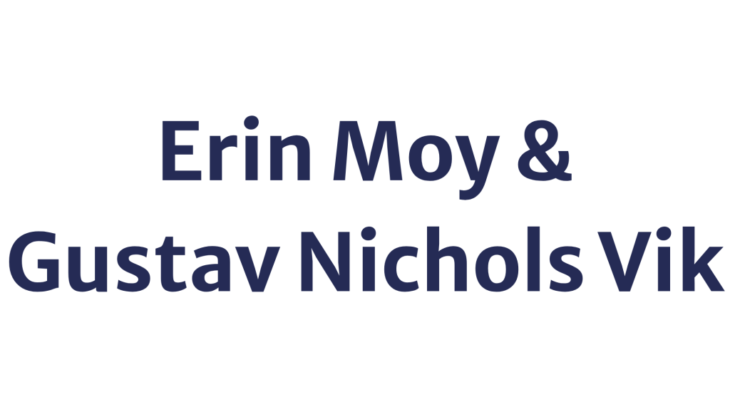 erin moy and gustav nichols vik