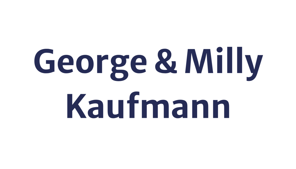 george and milly kaufmann
